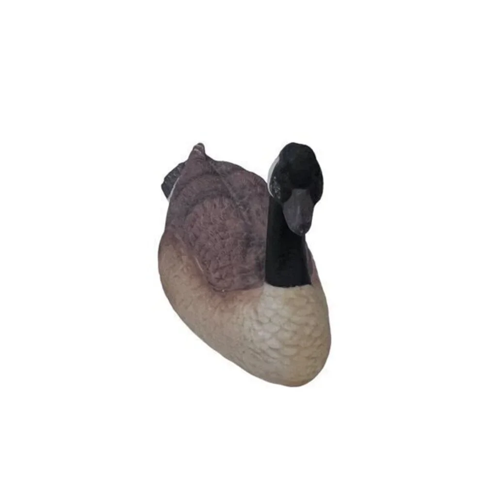 Lefton CANADA GOOSE Porcelain Bird Figurine 06591‎ Nest Egg Collection 1988